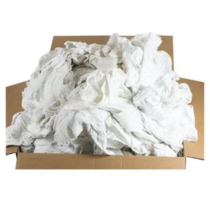 Recycled White Cotton Thick Absorbent Rags