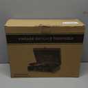 Vinyl Record Player with Speakers Vintage Turntable for Vinyls Records Wireless Playback Belt-Driven Turntable Support 3-Speed RCA Line Out AUX in Headphone Jack Blue