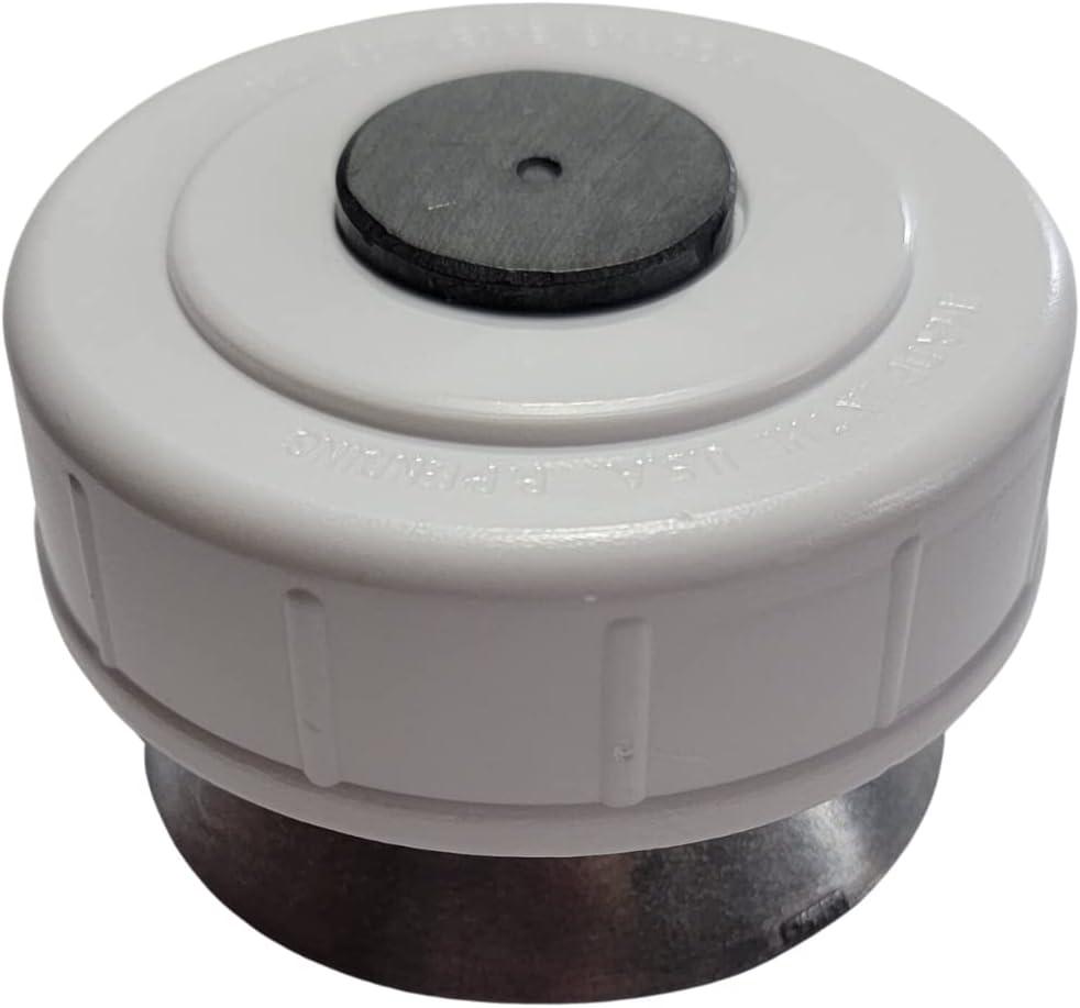 Bruni Multifunction Bottle Opener  Medicine Safety Cap Can Bottle Opener Easy to Use for Children, Weak Hands, Elderly and Arthritis Sufferers (White)