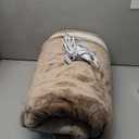 Bedsure Electric Blanket Twin with Preheat Function - Soft Flannel Heated Blanket Twin Size, Fast Heating with 6 Time Settings (Up to 10H) & 6 Heat Settings, Gifts for Grandma (62x84 inches, Taupe)