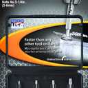 Alden 4507P Grabit Micro Broken Bolt Extractor 4 Piece Kit - Small Bolt and Screw Remover - Ideal for PC and Mac Repair 