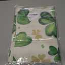 St Patricks Day Table Runner Four Leaf Clover Gold St. Patrick's Day Runners Table Decorations Holiday Spring Kitchen Dining Home Party Supply 13x72 Inch
