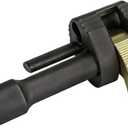 Tub drain removal tool, Remove the Damaged, Corroded Or Rusted Drainage Extractor, Applicable to 3/8-inch Ratchet Wrench (Gold)