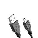 Replacement Charger Cable for OneTouch Verio IQ Blood Glucose Monitoring System Meter - Black USB Charging Cable (Not Compatible with OneTouch Verio Flex Models)