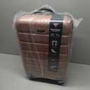 Travelers Club Harper Luggage, Rose Gold, 22-Inch Carry-On