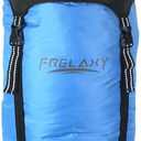 Frelaxy Compression Sack, 40% More Storage! Compression Stuff Sack, Water-Resistant & Ultralight Sleeping Bag Stuff Sack - Space Saving Gear for Camping (Blue, XXL)