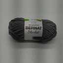 Bernat Blanket Super Bulky Yarn, 5.3oz, Guage 6 Super Bulky, Dark Grey (Small Ball)