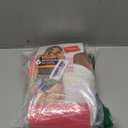 Hanes Women's Smoothing Microfiber No-Show Panties Pack, Moisture-Wicking, 6-Pack (Colors May Vary) (7)