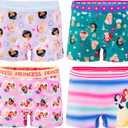 Disney girls Princess Panty Multipacks With Favorites Cinderella, Belle, Ariel and More in Sizes 2/3t, 4t, 4, 6, 8