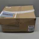 Elongated Toilet Seat, 18.5 Soft/Slow Close Oval (Oblong) Toilet Seat for Elongated Toilets, No-Slam Quiet-Close Lid, Easy-to-Install & Clean, Durable Never-Loosen White Plastic Seat