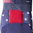 KRTOYUST Sliding Mitt - Baseball Softball Sliding Mitts, Custom Design for Youth and Adult (Navy/Scarlet/White)
