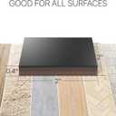 X-Protector Non Slip Furniture Pads - 16 PCS 2" Square Self-Adhesive Anti Skid Pads - Brown for Hardwood Floors - Unique Anti Vibration