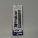 Wahl Micro Groomsman Battery Personal Trimmer for Hygienic Grooming with Rinseable, Interchangeable Heads for Eyebrows, Neckline, Nose, Ears, & Other Detailing - 05640-600