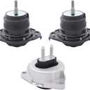 NewYall 3.6L 5.7L Front Left Right Engine Motor Mount and Rear Transmission Mount Set for Jeep Grand Cherokee RWD 3.6L 5.7L 2011-2019