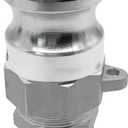 Aluminum Cam Lock Fitting Cam Groove Fitting 3/4" Male Adapter x GHT Male