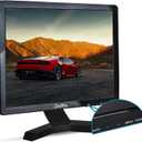 JaiHo 17-Inch 4:3 Security Monitor, 1280x1024 No Image Stretching CCTV Screen with Metal Housing, BNC HDMI VGA AV USB Input, Industrial Display with Built-in Speakers Remote Control & VESA Mount