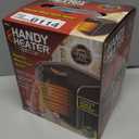 Handy Heater Instant Heat - Copper Infused Ceramic Technology Space Heater, 1200 Watts, Portable Heater for Office, Bedroom or Any Indoor Space, Adjustable Heat, Quiet & Cordless Personal Heater