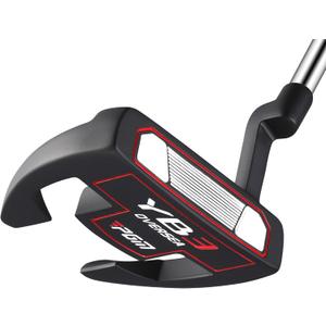 PGM Golf Putter for Men and Women - Anti-Twist Mallet Design with Alignment Guide & Stepped Shaft - Low Center of Gravity for Smooth, Accurate Putts - Right &Left Handed (35")