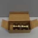 CKB Shower Glass Door Knob, Double Sided Pull Handle for 5/16"~1/2" Glass, Stainless Steel with Matte Black Surface Shower Door Handle