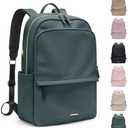GOLF SUPAGS Women Laptop Backpack Casual Daypack for Work Travel College Backpack Purse Fits 14 Inch Notebook (Atrovirens)