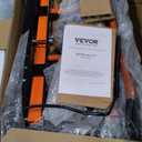 VEVOR Hydraulic Motorcycle Lift Jack 1500 LBS Capacity ATV Scissor Lift Jack Portable Motorcycle Lift Table with 4 Wheels Hydraulic Foot-Operated Hoist Stand for Motorcycle ATV UTV Powersports