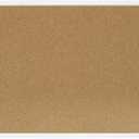 FEBSNOW Cork Board Bulletin Board 23 x 15.7 Inches with Rectangle White Frame Hanging Pin for Walls Office Message Board or Vision Board Decoration