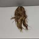 FESHFEN Ponytail Extensions, Long Claw Clip in Ponytail Hairpiece Synthetic Pony Tails Hair Piece Natural Wavy Hairpieces for Women, 20 inch Light Brown & Blonde