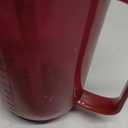 Sliner Adult Sippy Cups for Elderly 12 oz Straw Sippy Cups with 2 Handles No Spill for Adults Spill Proof Dysphagia Cup for Disabled Patients(Red)