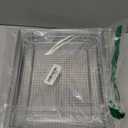 YQL Stainless Steel Air Fryer Basket and Tray Set, Compatible with Cuisinart TOA-60 TOA-65 TOA-70, Mesh Wire Rack & Baking Pan Replacement for Convection Toaster Oven, Dishwasher Safe