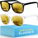 livho High Tech Night Driving Blue Light Glasses - Advanced Blue Light Blocking Computer Glasses