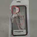 ADDIT Compatible with iPhone 16 Plus Case Magnetic Phone Case Compatible with MagSafe Military-Grade Translucent Matte Back Built-in Camera Stash Stand Case for iPhone 16 Plus (Red)