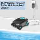 16.8V Charger for Aiper Scuba S1 Cordless Robotic Pool Cleaner Power Adapter Compatible with Aiper Scuba S1 E1 14.4V Li-ion Battery Cordless Robotic Pool Vacuum Cleaner