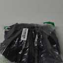 Boys Oxford Button Down Dress Shirt Long Sleeve Casual Collared Uniform
 (XXL, Black)