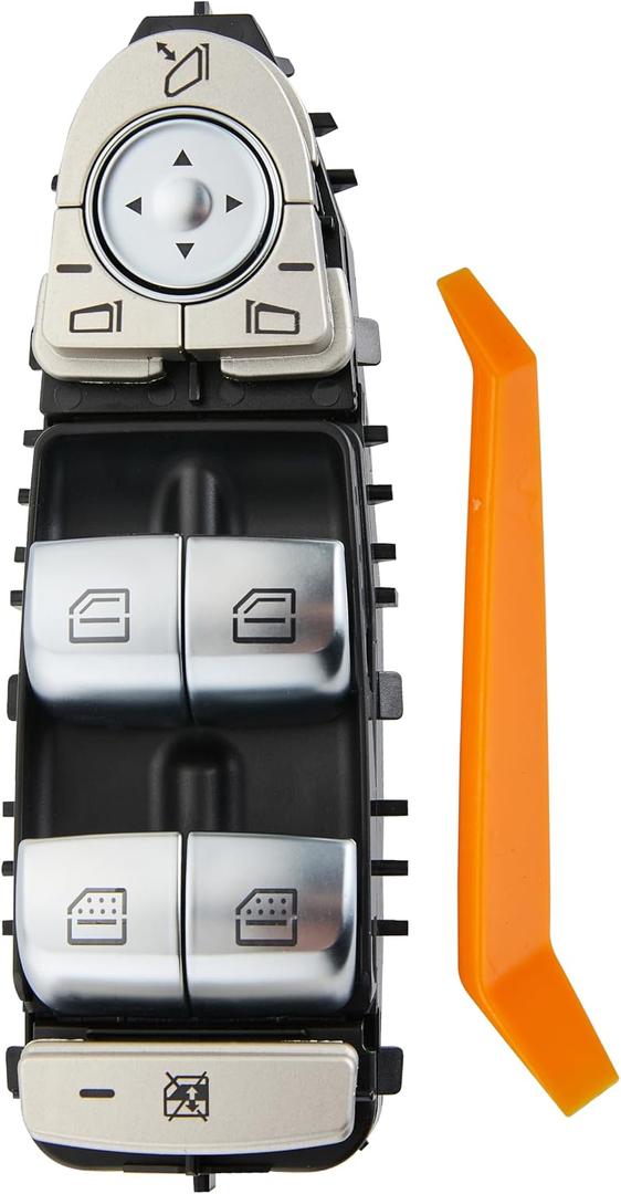 Power Window Switch Compatible with Mercedes-Benz E200,E250,E300,E400,E500,E550,E43 AMG W213 Series 2017,Driver Side Control Door vidrios Master Switch.OEM 2139054803