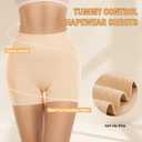 Yeblues Tummy Control Shapewear Shorts Slimming Boyshorts Women Underwear for Under Dresses Body Shaper Slips Girdles Nude M