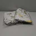 2 x Rectangle Picnic Table Cloth, Elastic Waterproof Fitted Vinyl Tablecloths for 4 Foot Tables, Wipeable Flannel Backed Table Covers for Dining, Camping, Outdoor(Magpie,24"x48")