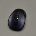 WisFox 2.4G Wireless Mouse for Laptop, Ergonomic Computer Mouse with USB Receiver and Type-C Adapter, 3 Adjustable Levels, 6 Button Cordless Mice for Windows Mac PC Notebook (Grey and Black)