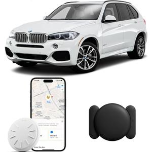 GPS Tracker for Vehicles, 1PCS Real Time GPS Tracker, Work with Find My (iOS Only), MINI Car Tracker Device Hidden, No Monthly Fee, Waterproof Vehicle Tracker, Magnetic Car Tracker