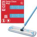 E-Cloth Deep Clean Mop, Microfiber Mop, Perfect Floor Cleaner for Hardwood, Laminate, Tile and Stone Flooring, Washable and Reusable, 100 Wash Promise