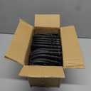 40 Pcs Travel Hangers Portable Foldable Travel Hanger Organizer, Plastic Cruise Essentials Clothes Drying Rack Folding Hangers for Camping Flying RV Europe Vacation Essentials Suitcasee, Black