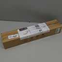 Black Shower Curtain Rod 31 to 80 Inch,1 Inch Diameter Adjustable Spring Tension Stainless Steel Telescoping Rod,Easy Install,No Rust