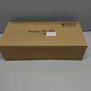 DECORKEY Christmas Lanterns Decorations Outdoor&Indoor, 4PCS Decorative Candle Holder Set with Christmas Tree, Snowman, Reindeer, Santa Claus Openwork Patterns, Hanging&Tabletop Decor (No Glass) (Golden *2+silver *2)