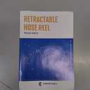 Giraffe Tools AW30 Garden Hose Reel Retractable 1/2" x 100 ft Wall Mounted Water Hose Reel Automatic Rewind, Any Length Lock, 100 ft, Dark Grey (1/2 100FT, Dark Grey)