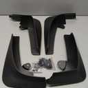 Mixsuper Mud Flap Compatible with 2023 Tesla Model X Accessories Splash Guards ABS Mudflap Molded Front and Rear Fender Cover