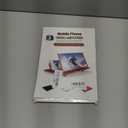 Mobile Phone Screen Magnifier, 3D HD Mobile Screen Amplifier for Movies & Videos, Foldable Phone Stand Enlarger Compatible with All Smartphones-12inch