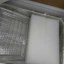 ECOPOOLTECH Pool Rail Organizer Cooler Basket for Above Ground Pools | 304 Stainless Steel Organizer with Patented Clamps, Fits 3.9–8.6 in Square Top Rails