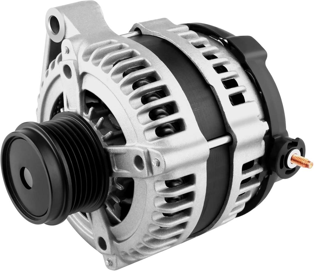 New Alternator Compatible with for Chrysler for Town & Country for Dodge for Grand Caravan 3.3L 3.8L 01-07, 12V 140AMP High Output Alternator OE #AND0293 13871 421000-0011