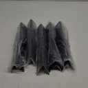 15.3" Heavier Flavorizer Bars for Weber Spirit & GS4 Spirit II 300 Series, Spirit II E-310 (Front-Mounted Control), for Weber Grill Parts, for Weber 7636, 5-Pack Porcelain-enameled