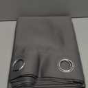 NICETOWN Thermal Insulated Grommet Blackout Curtains for Bedroom (2 Panels, W42 x L63 -Inch, Grey)