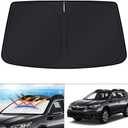 KUST Windshield Sun Shade for 2020-2023 2024 2025 Subaru Outback Accessories Sunshade Window Sun Visor Protector Foldable Blocks UV Rays Keep Your Car Cooler